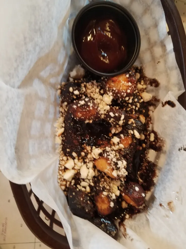 Black and White Cheese Curds