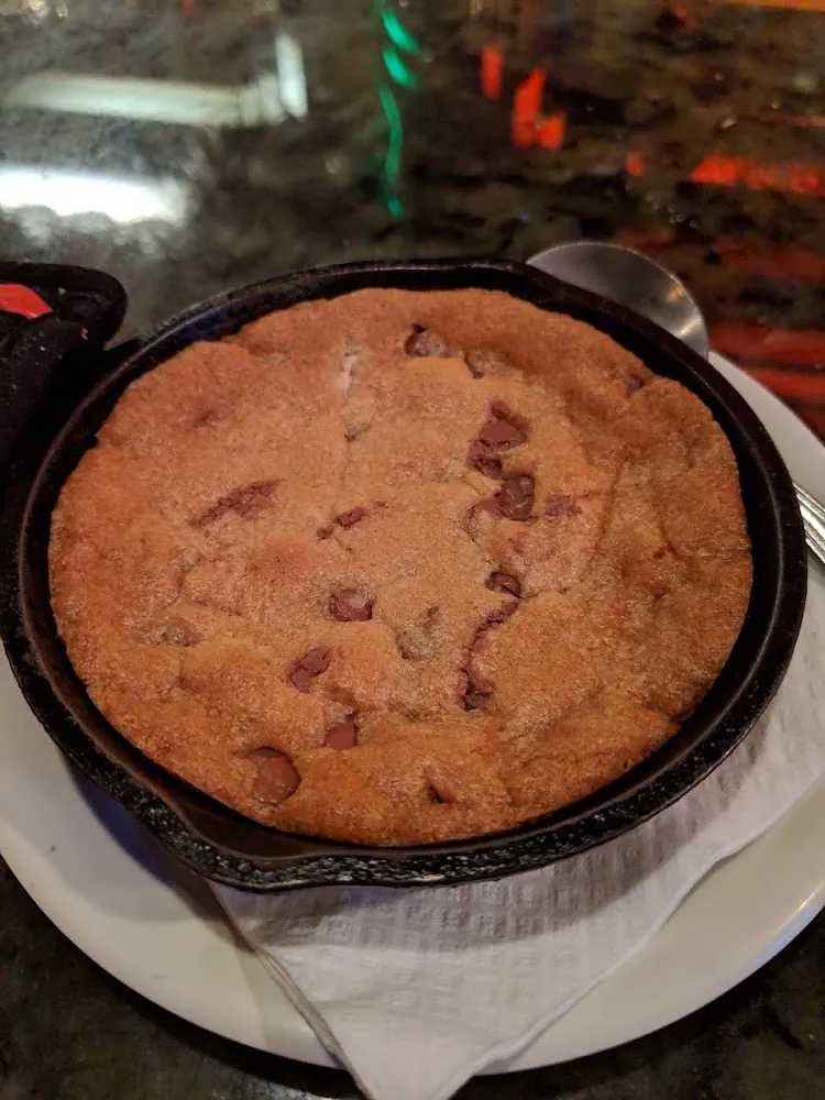 Skillet Chocolate Chip Cookie